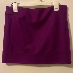 Jcrew pink purple wool skirt. Small. Gently worn.